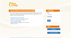 Desktop Screenshot of gestion.crececontigo.cl